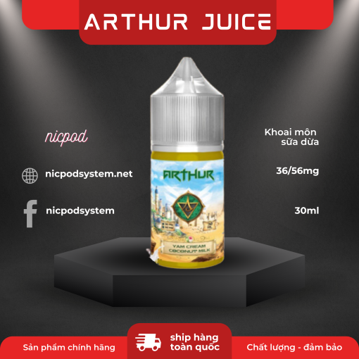 Arthur Juice Khoai Mon Cot Dua