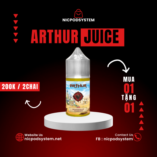 Arthur juice mua 01 tang 01