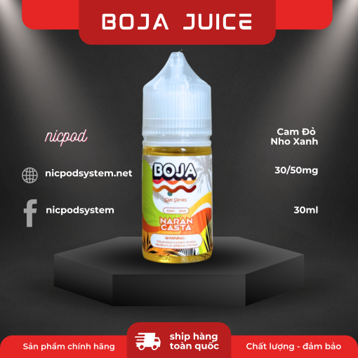 Boja juice Narancasta Cam Do Nho Xanh