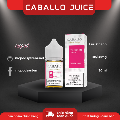 Caballo Juice Luu Chanh 1