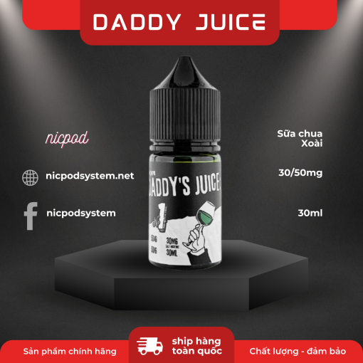 Daddy Juice No 1 Sua Chua Xoai