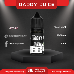 Daddy’s Juice no 2 Xoài Chanh 30-50mg 10 Daddy Juice No 10 Chanh Muoi