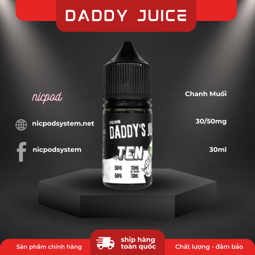 Daddy Juice No 10 Chanh Muoi