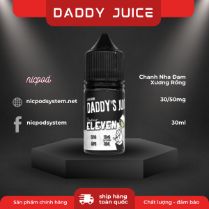 Daddy’s Juice no 2 Xoài Chanh 30-50mg 9 Daddy Juice No 11 Chanh nha dam xuong rong