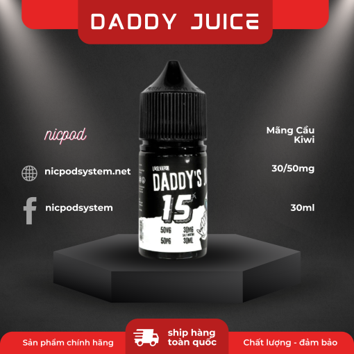 Daddy Juice No 15 Mang Cau Kiwi