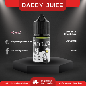 Daddy’s Juice no 2 Xoài Chanh 30-50mg 16 Daddy Juice No 4 Sua Chua Chanh Leo