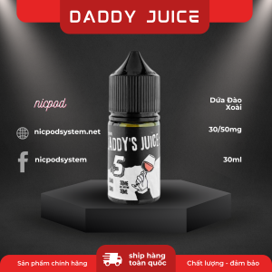 Daddy’s Juice no 2 Xoài Chanh 30-50mg 15 Daddy Juice No 5 Dua Xoai Dao