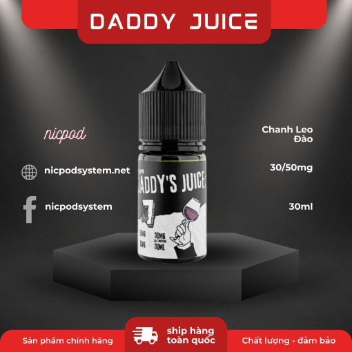 Daddy Juice No 7 Dao Chanh Leo