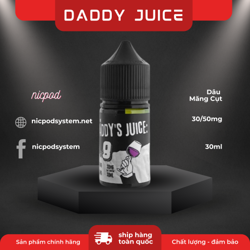 Daddy Juice No 8 Dau mang cut