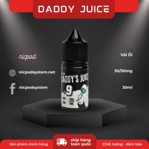 Daddy’s Juice no 2 Xoài Chanh 30-50mg 11 Daddy Juice No 9 Vai Oir