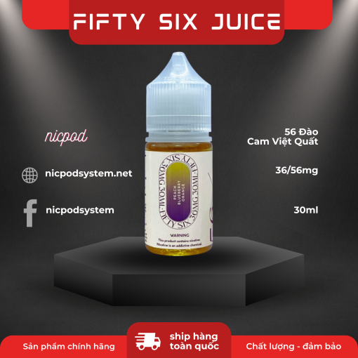 Fifty six juice Dao Viet quat