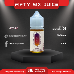 Fifty Six Juice Dâu Khế Mâm Xôi 36-56mg 4 Fifty six juice Dau Khe