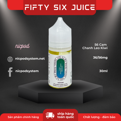 Fifty six juice cam chanh leo kiwi