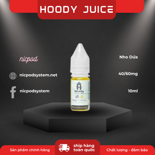 Hoody juice Nho Dua