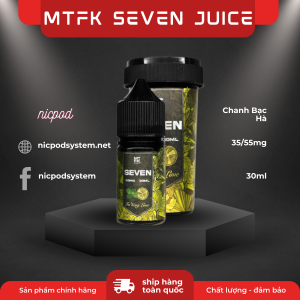 MTFK SEVEN Juice Táo Bạc Hà 35-55mg 9 MTFK SEVEN Chanh Bac Ha