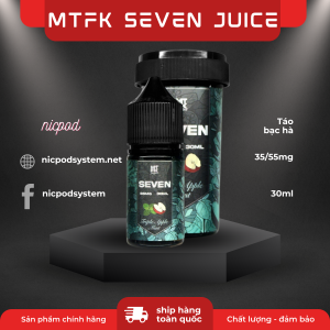 MTFK SEVEN Juice Táo Bạc Hà 35-55mg 5 MTFK SEVEN Tao bac ha