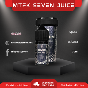 MTFK SEVEN Juice Táo Bạc Hà 35-55mg 4 MTFK SEVEN vi bi an