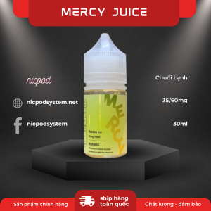 Mercy Juice Chanh Leo 35-60mg 6 Mercy Juice Chuoi Lanh