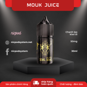 Mouk Juice 5 Chanh Leo kiwi oi