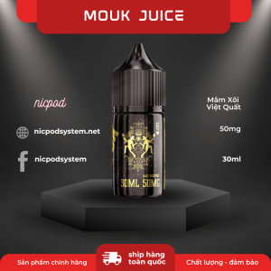 MOUK Juice 3 Táo Lê only 50mg 16 Mouk Juice 6 Mam Xoi Viet Quat