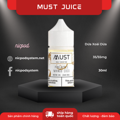 Must Juice Dua xoai dua