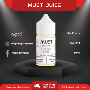 MUST Juice Khế Chanh 35-55mg 4 Must Juice Khe Cherry