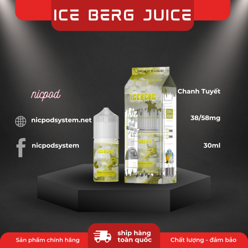 ice berg Juice Chanh Tuyet