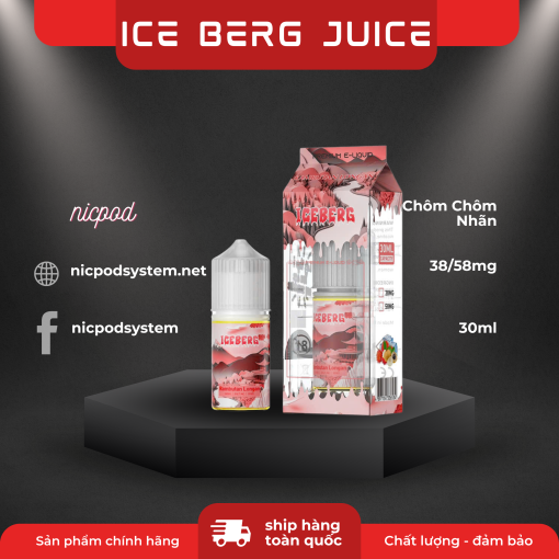 ice berg Juice Chom chom nhan